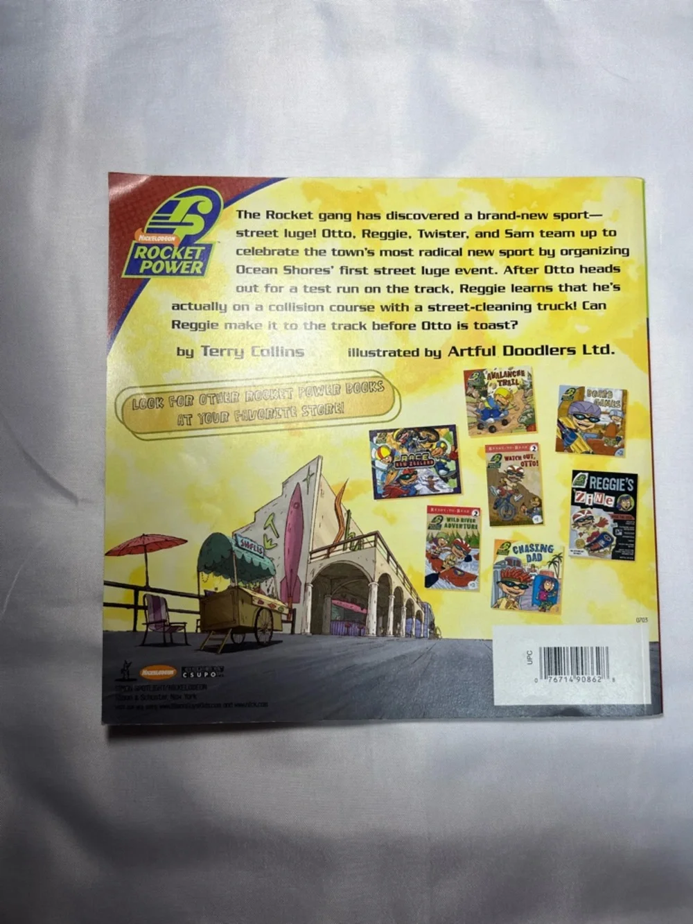 Rocket Power Hit the Streets Terry Collins 2003 Paperback Nickelodeon Vintage